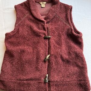 Woolrich Women’s Hazelberry Fleece Toggle Vest | Size Large